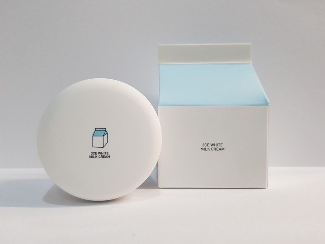 Kem dưỡng trắng da mặt 3CE White Milk Cream