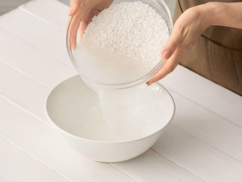 Nguyên liệu tự nhiên - Nước vo gạo