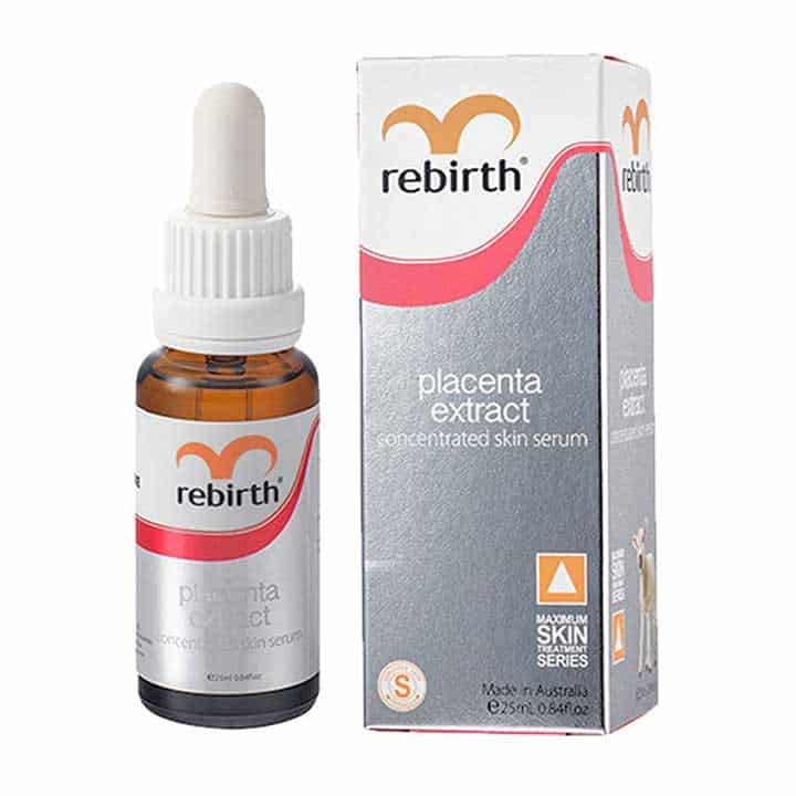 Serum trị nám nhau thai cừu Rebirth Placenta Extract của Úc