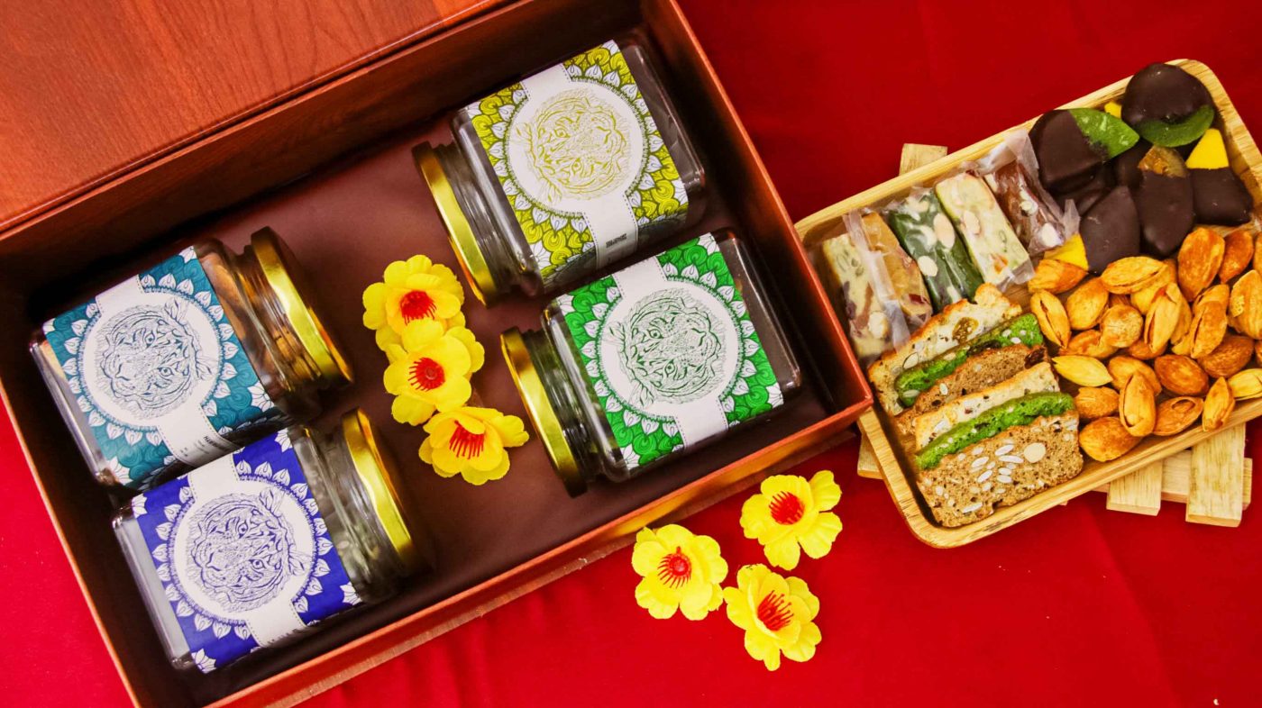 giá giỏ quà tết