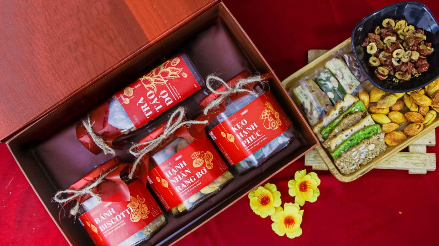 Giỏ quà tết ngọt ngào Shanshe