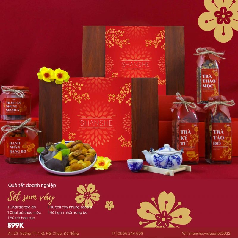 Sản phẩm quà tết cao cấp đến từ Shanshe