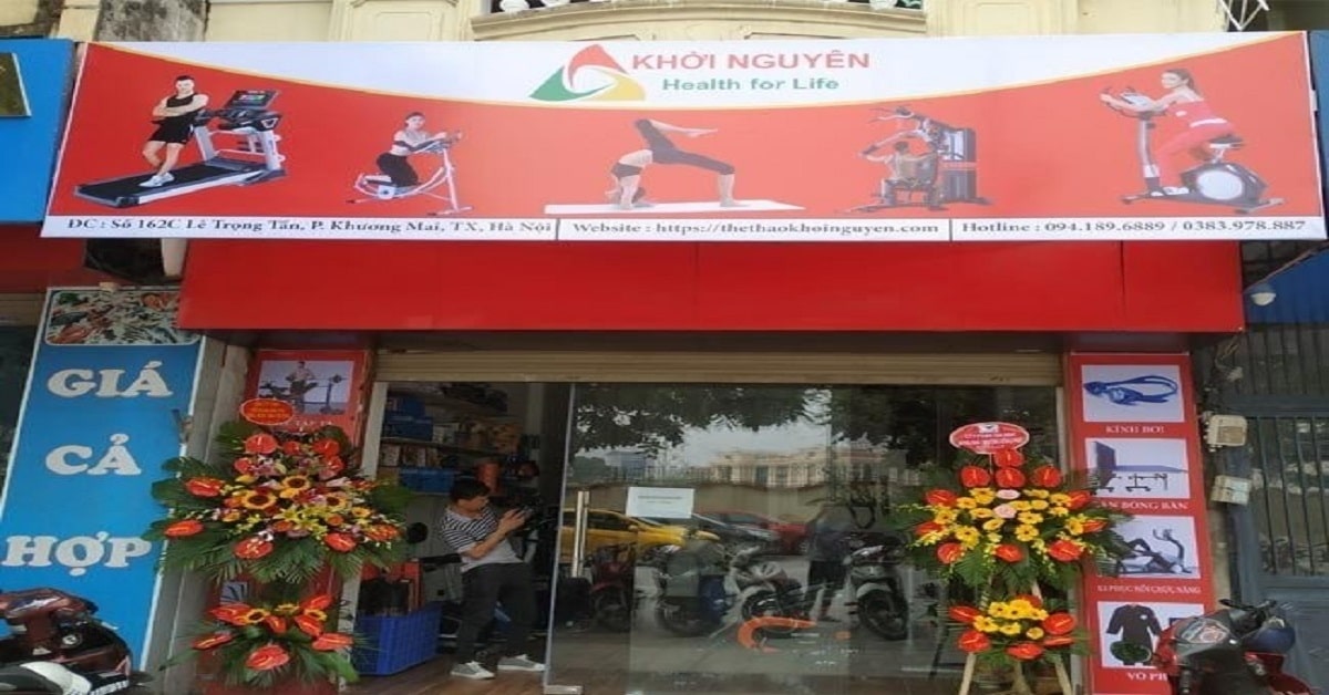 Cửa hàng bán máy chạy bộ tại Hà Nội